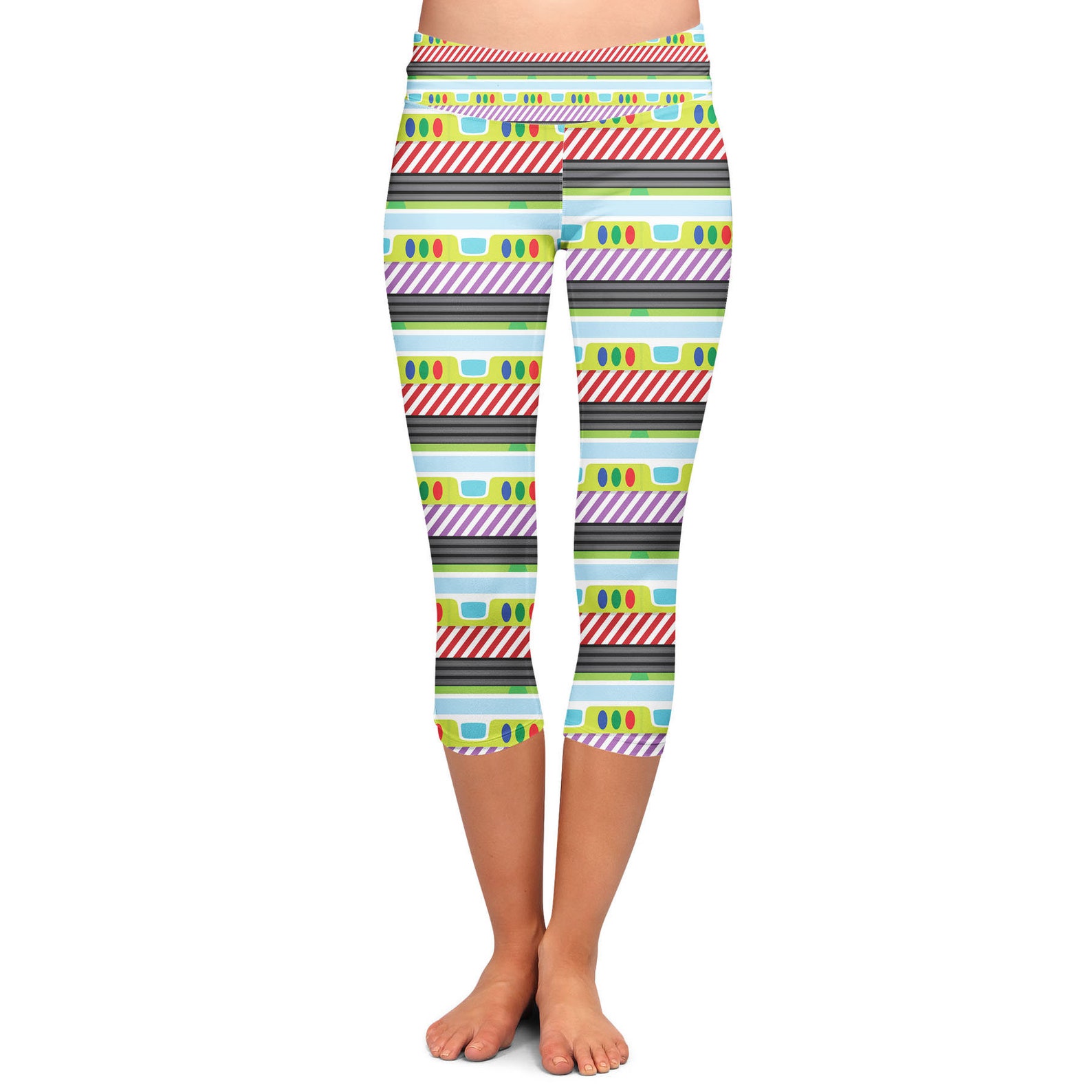 Buzz Lightyear Toy Story Disney Pixar Inspired Leggings in Etsy