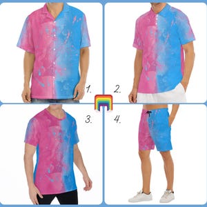 Pink or Blue Sleeping Beauty Inspired - Disney Inspired Men&#39;s  Button Down Shirt, Shorts, Polo, T-shirt in XS–8XL (New Global Edition)