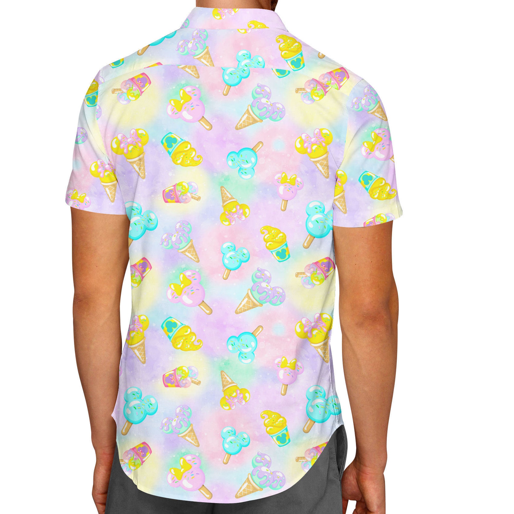 Pastel Ice Cream Dreams Hawaiin T Shirt