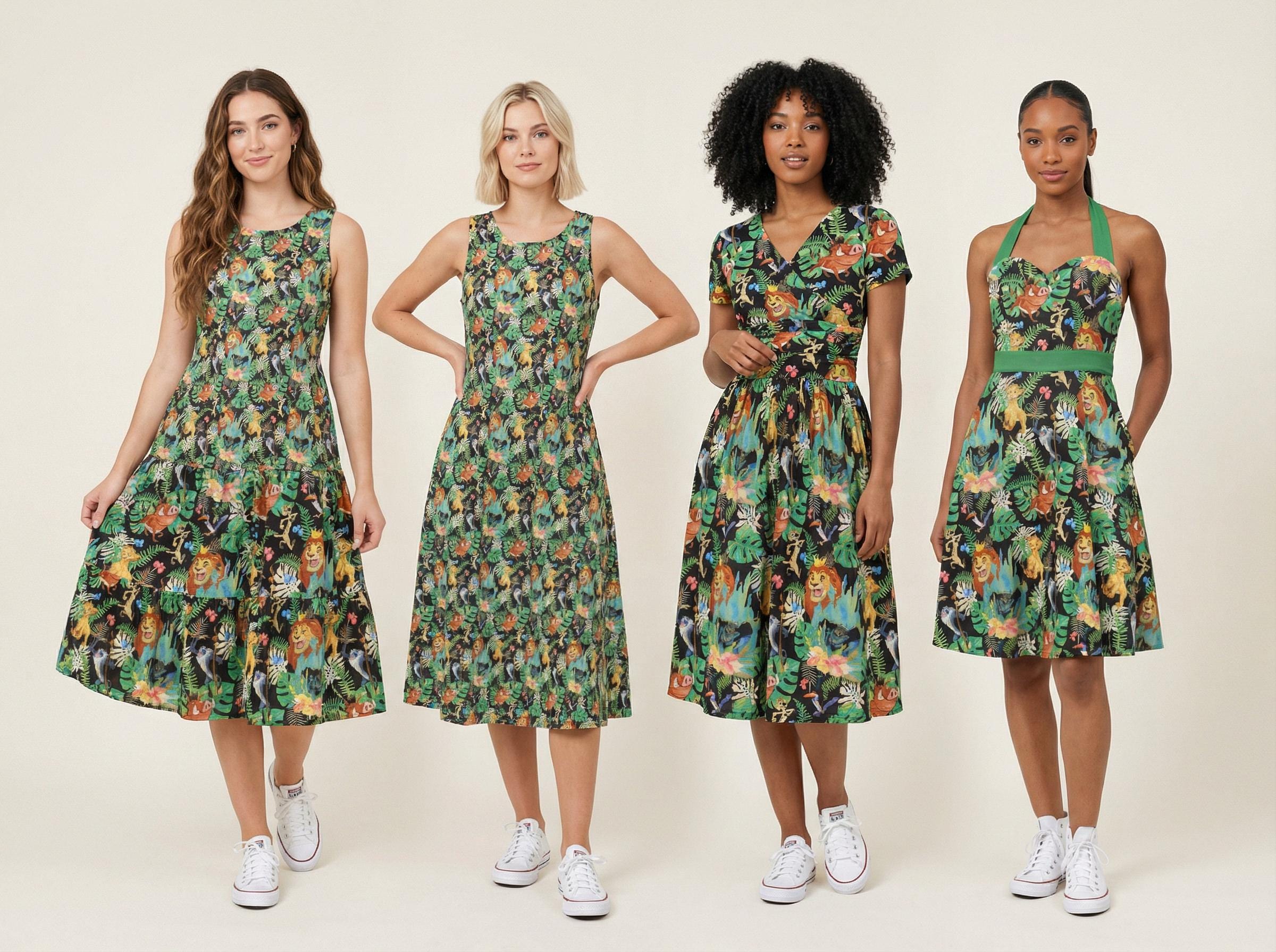 Jungle Women Dress - Etsy