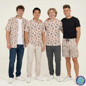 Un cuento de Navidad de Disney - Camisa de manga corta, pantalones cortos, polo y camiseta para hombre inspirados en Disney, disponibles en tallas XS–8XL.