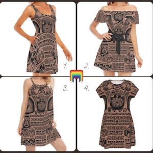 Maui Tattoos Moana Inspired - Disney Inspired Summer Dress in XS–5XL (New Global Edition)