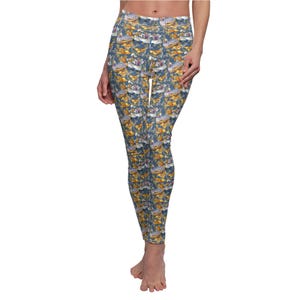 Lady & The Tramp Sketched - Women&#39;s Full Length Leggings (Made in USA)