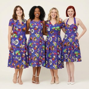 Poco Loco Coco Inspiriert - Disney Inspiriertes Midikleid in XS–7XL (New Global Edition)