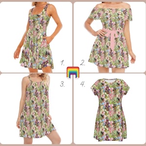 Princess & The Frog Sketched - Disney Inspired Summer Dress in XS–5XL (New Global Edition)
