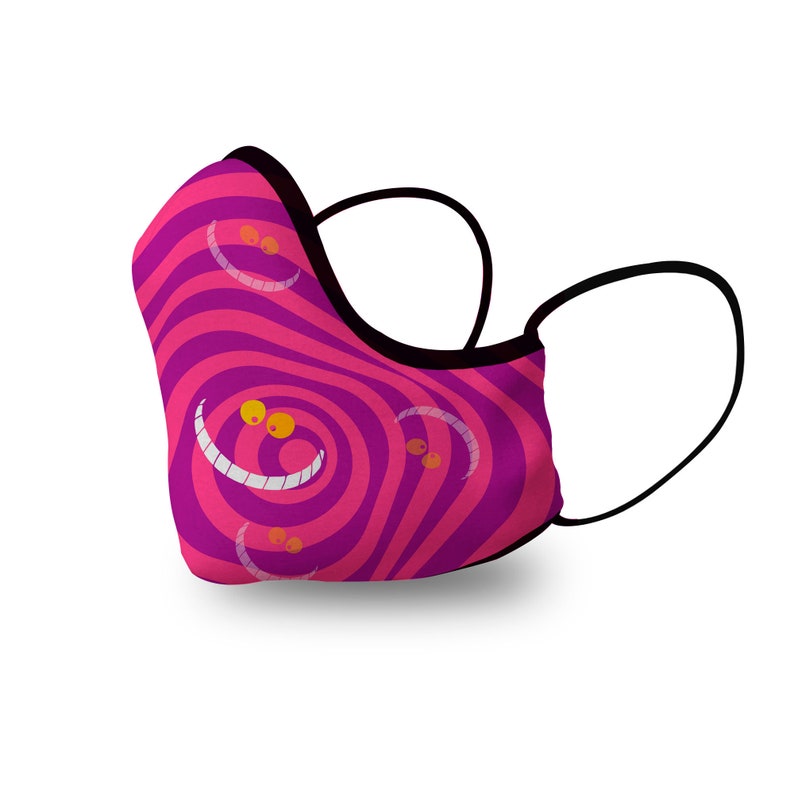 Premium 100 Cotton Face Mask Cheshire Cat Disney Alice in Etsy