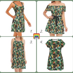 Watercolor Lion King Jungle - Disney Inspired Summer Dress in XS–5XL image 2