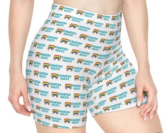 Pick Any Print from our Shop - Women's Biker Shorts (Made in USA) Yoga Shorts