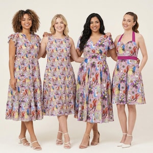 sachin and babi light blue dress Vintage-Inspired Beauty and the Beast Line