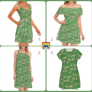 Mickey & Friends Celebrate Christmas - Disney Inspired Summer Dress in XS–5XL (New Global Edition)