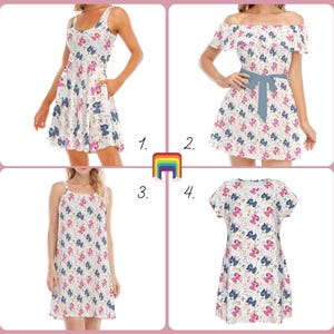 Stitch Loves Angel - Disney Inspired Summer Dress in XS–5XL (New Global Edition)