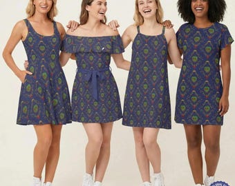 Poison Apple Evil Queen Villains Inspired - Disney geïnspireerde zomerjurk in XS–5XL