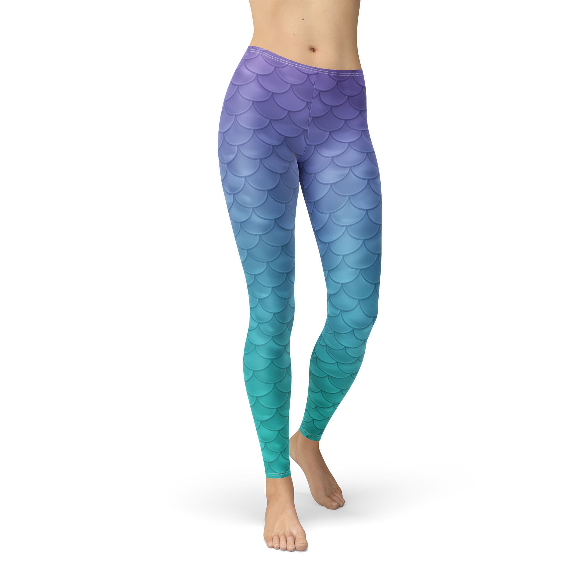 Ariel Mermaid Disney Inspired Leggings 