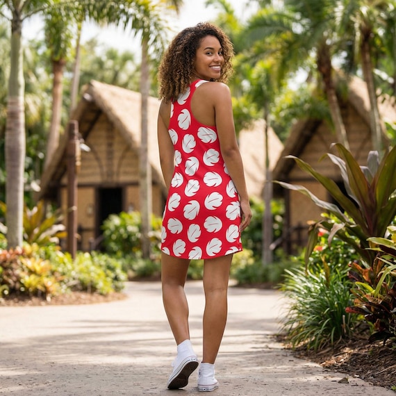 Lilo Hawaiian Dress - Women's Racerback Dress (Made in USA)