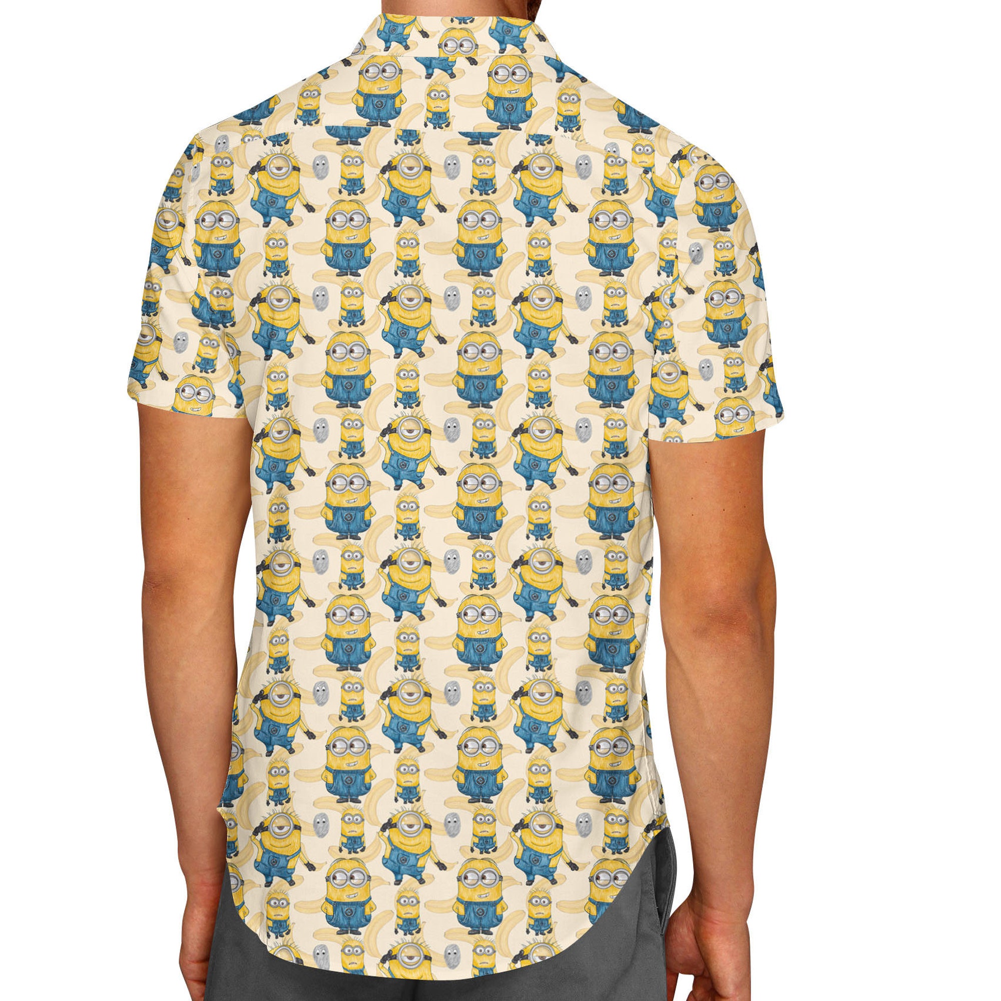Minions Bananas Disney Hawaiin T Shirt