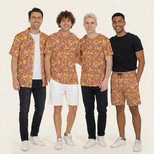 Tangled Lantern Festival - Disney Inspired Men's  Button Down Shirt, Shorts, Polo, T-shirt in XS–8XL