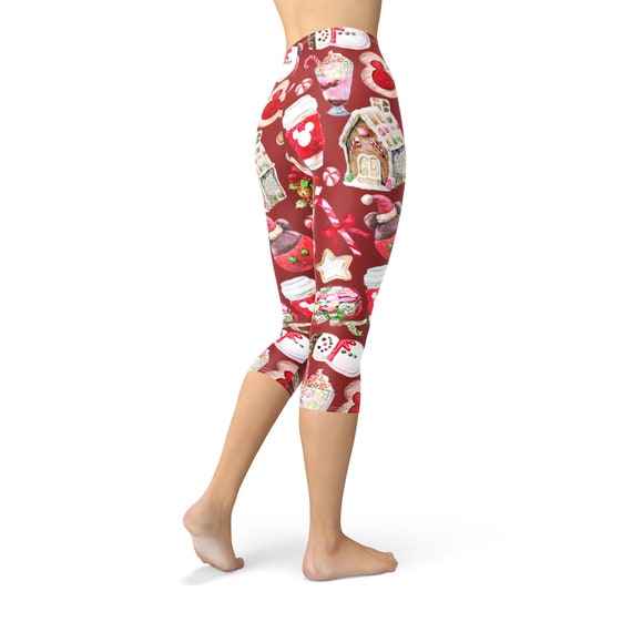 Christmas capri best sale leggings
