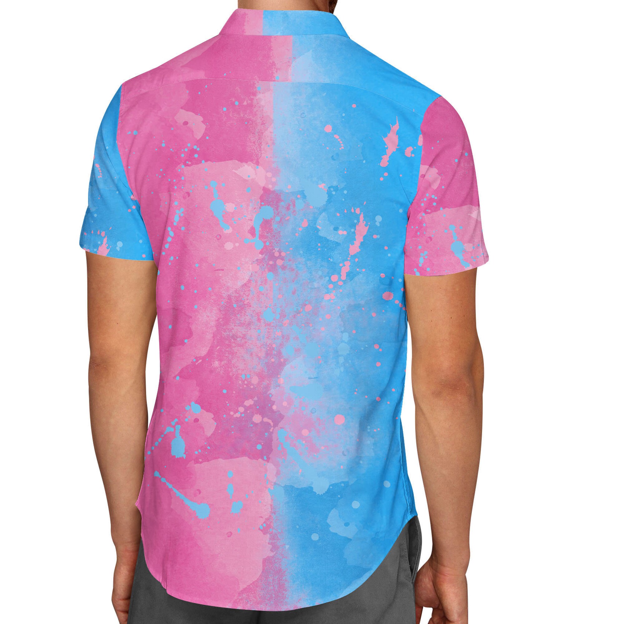 Pink or Blue Disney Hawaiin T Shirt