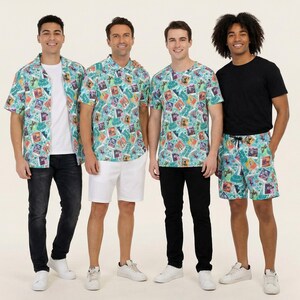 Heartbreaker Villaintine - Disney Inspired Men's  Button Down Shirt, Shorts, Polo, T-shirt in XS–8XL