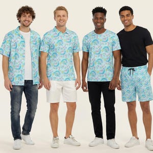 Olaf In Sumerrr! - Disney Inspired Men's  Button Down Shirt, Shorts, Polo, T-shirt in XS–8XL (New Global Edition)