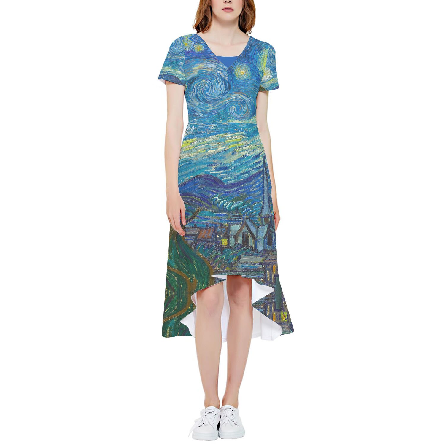 Starry Night Dreams Midi Dress