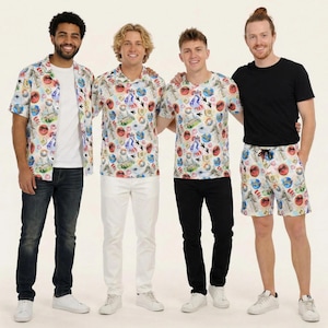 A Universal Adventure - Disney Inspired Men's  Button Down Shirt, Shorts, Polo, T-shirt in XS–8XL (New Global Edition)