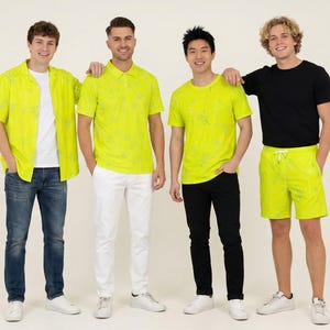 Joy Inside Out Inspired - Disney Inspired Men's  Button Down Shirt, Shorts, Polo, T-shirt in XS–8XL (New Global Edition)