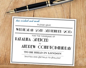 save date pdf etsy