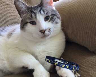 lightning bolt cat collar