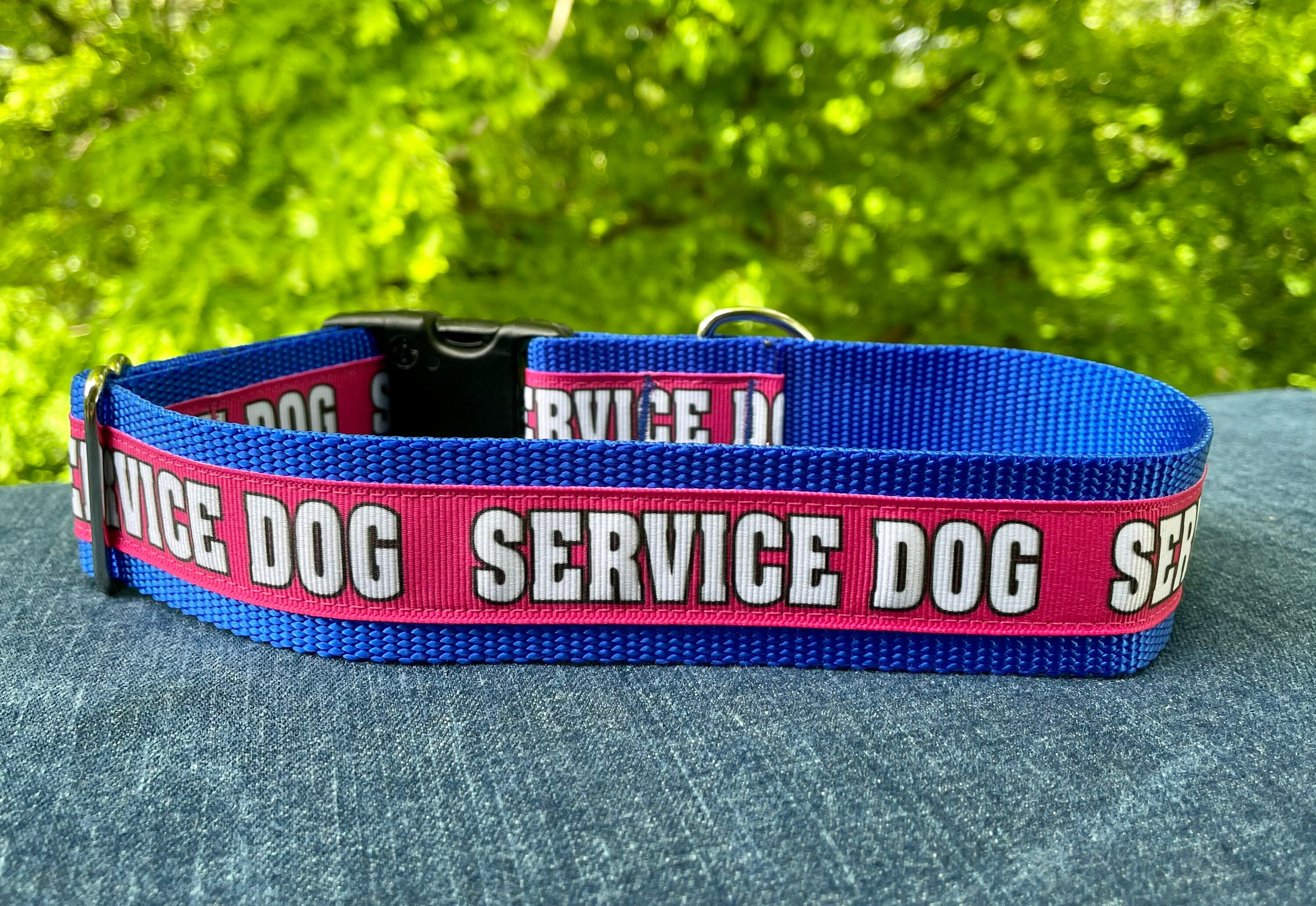 Pink Service Dog Collar or Leash Etsy