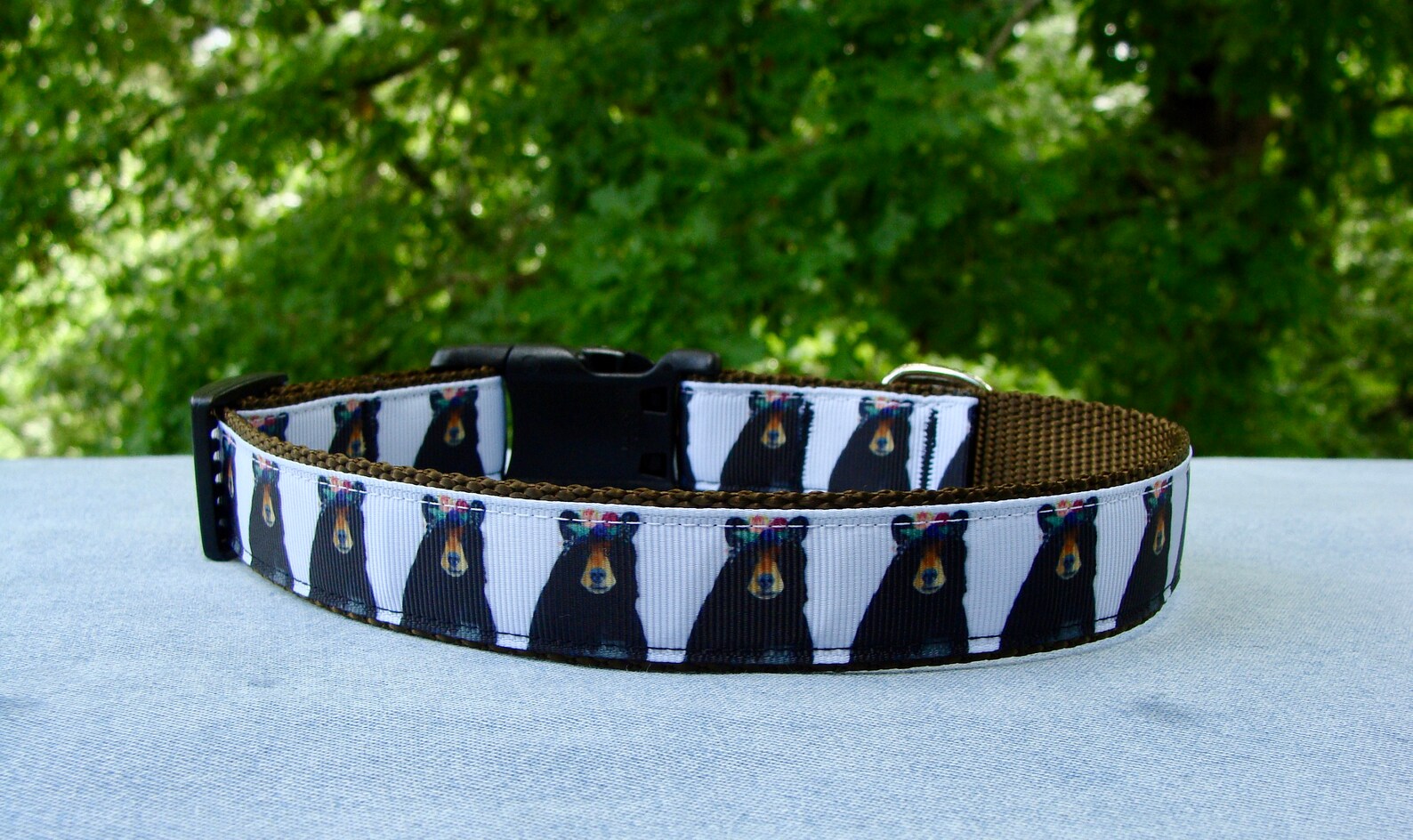 smokey the bear dog collar