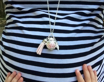 Unique Bola, pregnancy sound necklace, mom necklace, pregnant jewelry, pregnant woman gift idea
