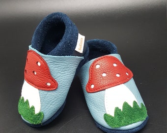 baby booties, baby shoes, baby slippers, leather baby shoes, leather slippers, slippers, colourful child footwear, vegetable tanned leather