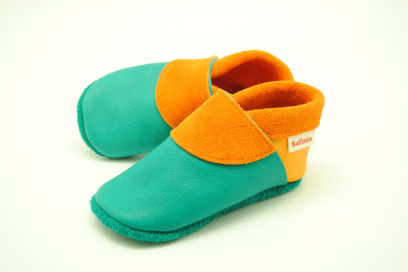 Krabbelschuhe Krabbelpuschen Lauflernschuhe Ecopell Leder Etsy