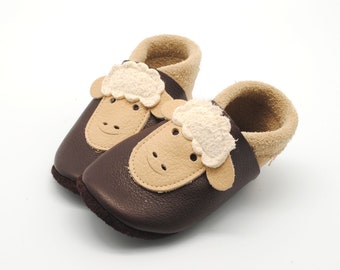 Crawling Shoes Leather Pushes Baby Shoes