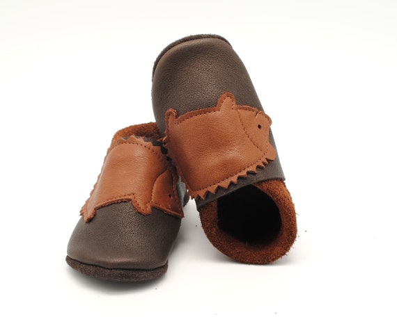 Ab 2990 Eur Krabbelschuhe Krabbelpuschen Lauflernschuhe Igel Etsy