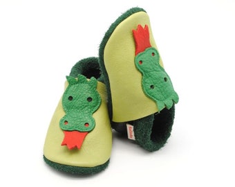 Krabbelschuhe Lederpuschen Babyschuhe