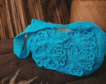 Crochet Bag, Crochet Tote, Beach Bag, Market Tote Bag, Crochet Handbag, Shopping Bag, Tote Bag Women, Knitted bag, Handmade Bag