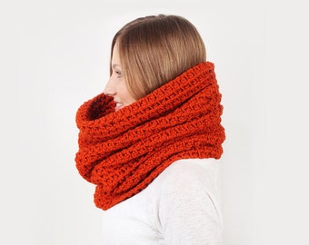 Chunky Cowl Scarf, Shawl Hood, Hood scarf, Crochet hood scarf, Snood scarf, Knit hood, Hooded scarf, Crochet cowl, Knit cowl, Gift for Her