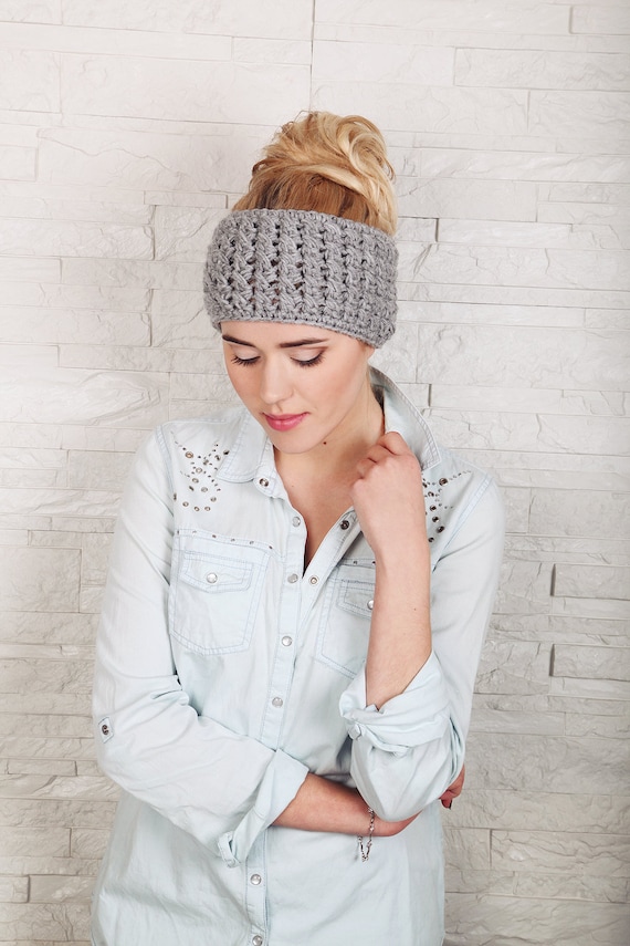 Gestrickte Stirnband, Frauen wolle Turban, schicke Stirnband