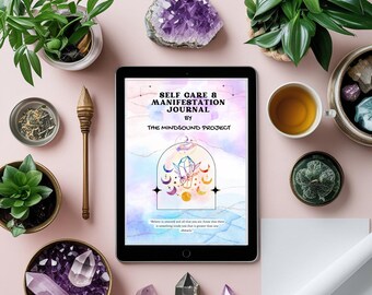 Self-Care and Manifestation Journal Digital Planner