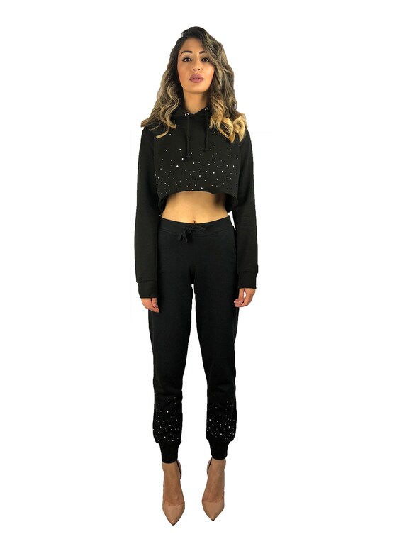 rhinestone tracksuit