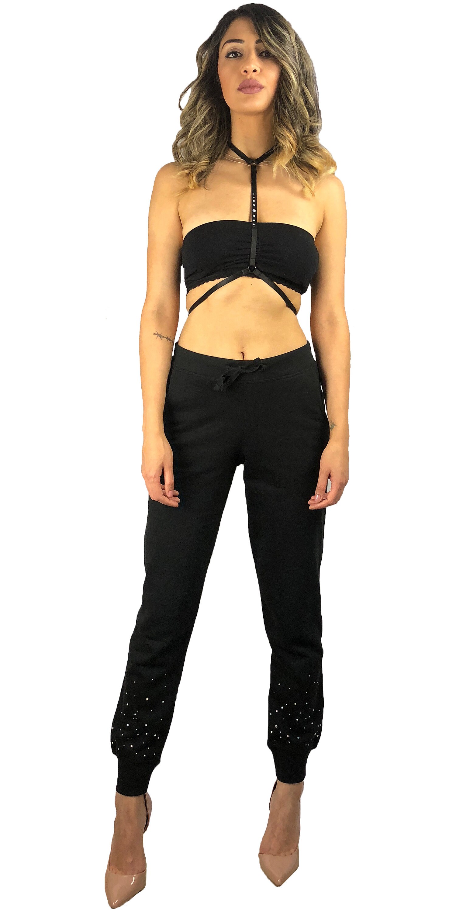 Rhinestone Tracksuit Etsy