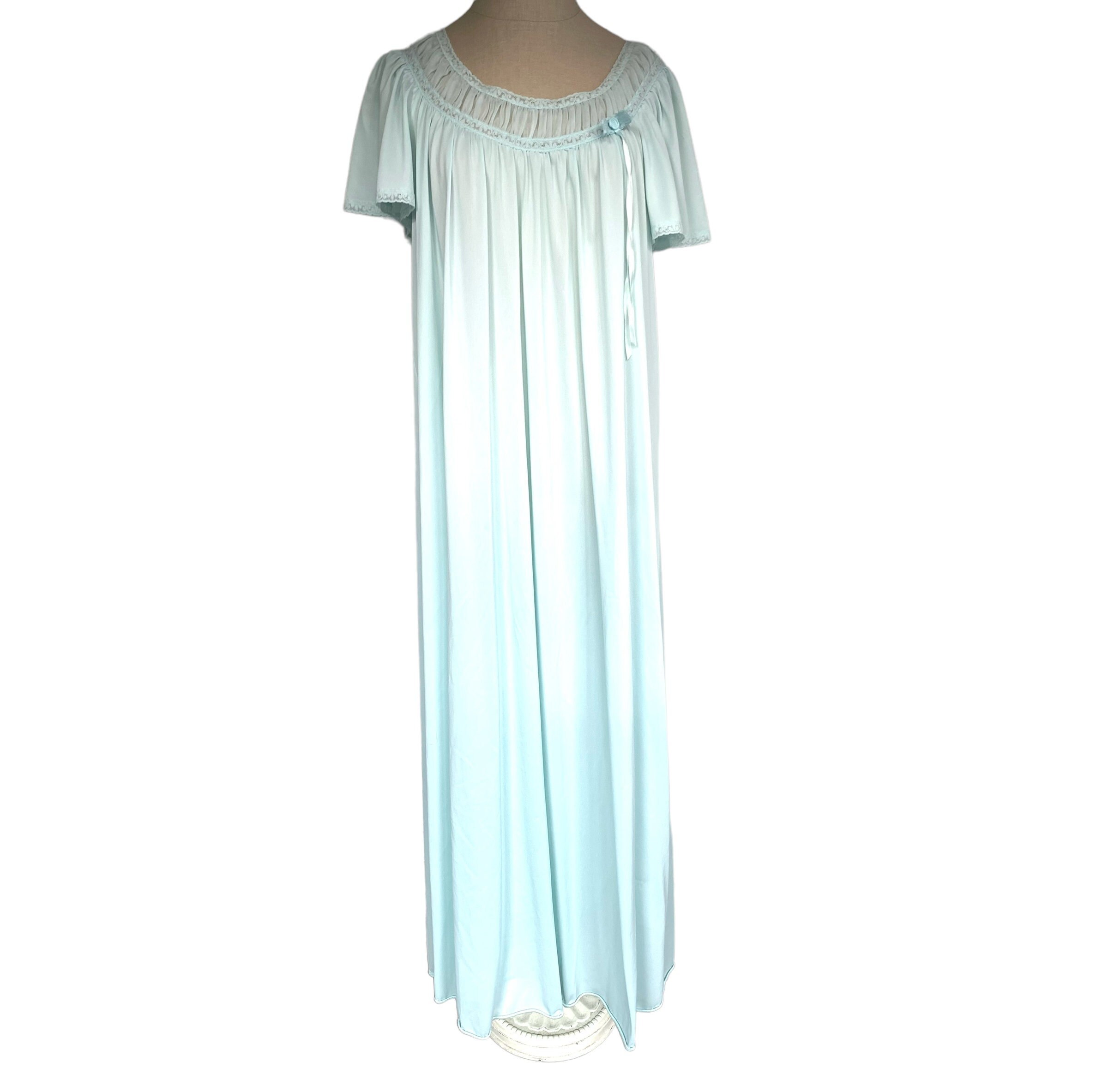 long tricot nightgown