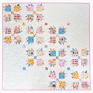 Paw Tracks modern quilt pattern