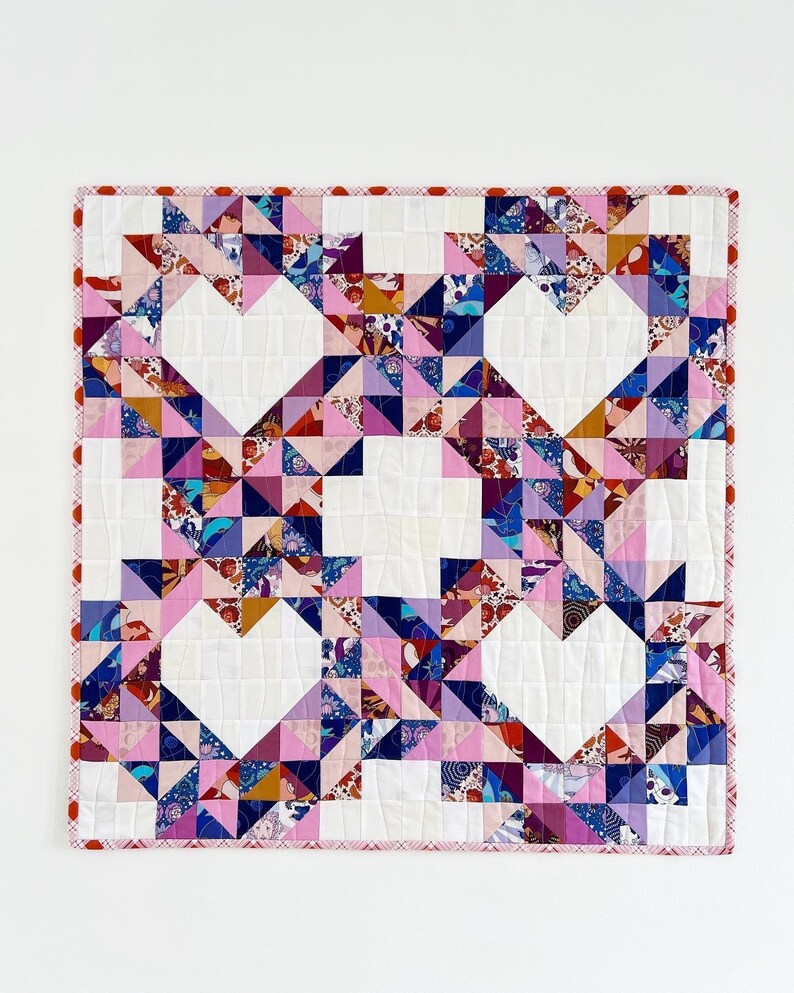 Sweet Darling Scrappy Quilt Pattern Etsy