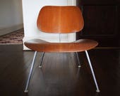 Rare Vintage Herman Miller EAMES LCM Lounge CHAIR Metal, Teak Chrome Metal 1960s Mid-Century Modern, danish mad men atomic retro knoll era