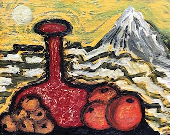 Mid Century Modern Art by Bouvier De Cachard - 64, Piazza San