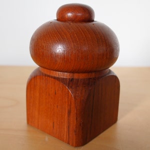 Rare Vintage Dansk DANISH TEAK PEPPER Mill peppermill Peugeot grinder Jens Quistgaard Jhq, Mid-Century Modern, mad men eames knoll era image 4