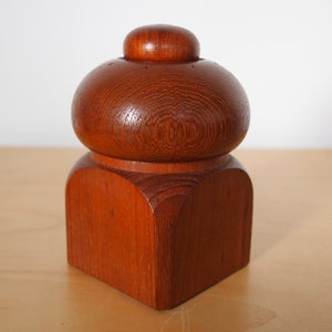 Rare Vintage Dansk DANISH TEAK PEPPER Mill peppermill Peugeot grinder Jens Quistgaard Jhq, Mid-Century Modern, mad men eames knoll era image 1